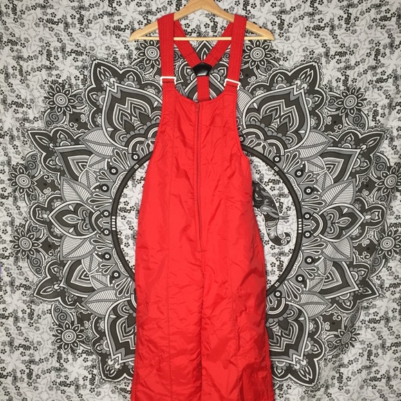 Killy Pants - Vintage 70s Jc Killy Red Snow Jumpsuit